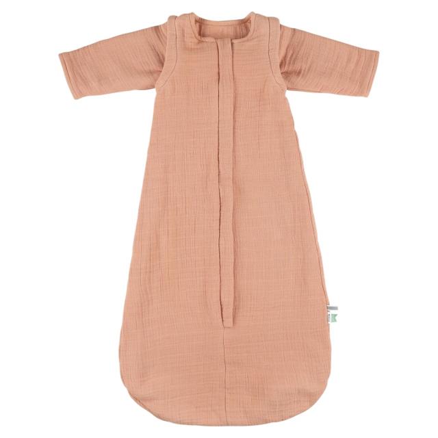 Muslin sleeping bag | 90cm - Bliss Coral