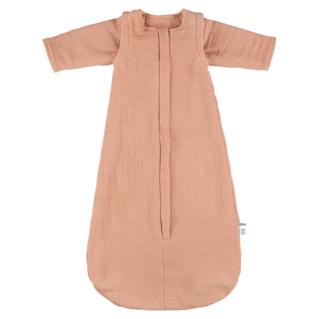 Muslin sleeping bag | 90cm - Bliss Coral