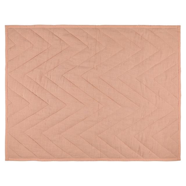 Cotton blanket | 75x100cm - Bliss Coral