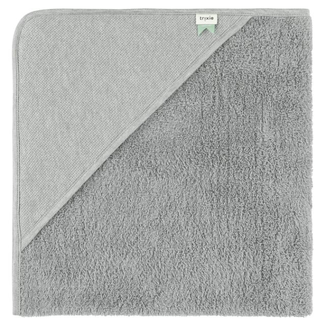 Hooded towel - Grain Grey