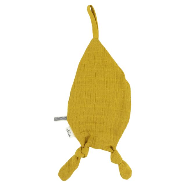 Doudou attache sucette - Bliss Mustard 