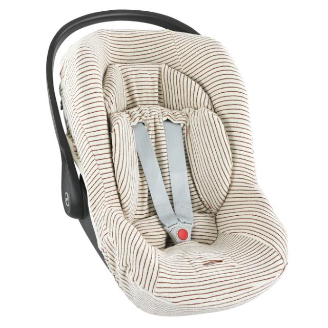 Car seat cover | Cybex Cloud Z & Z2 i-Size - Stripes Rust