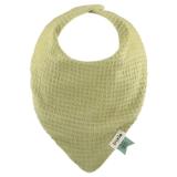Bandana bib 2-pack mix - Cocoon Lemongrass
