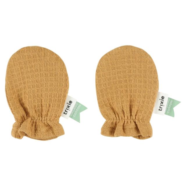 Newborn mittens  - Cocoon Caramel