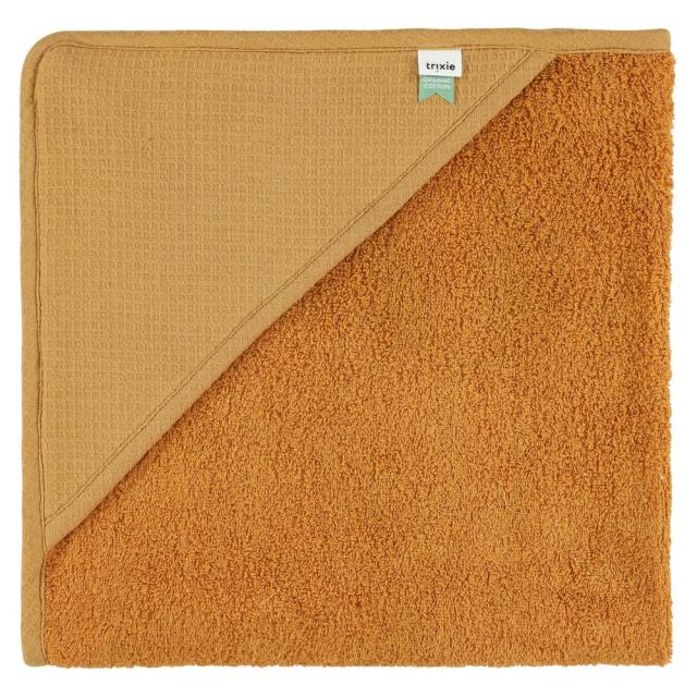 Hooded towel - Cocoon Caramel