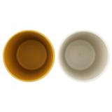PLA beker 2-pack - Mustard