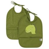Babero impermeable 2-pack - Mr. Dino
