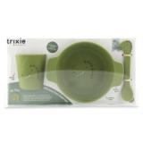 Silicone first meal set - Mr. Dino
