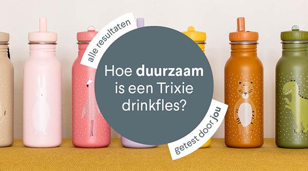 Hoe duurzaam is een Trixie drinkfles?
