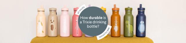How durable is a Trixie drinking bottle?