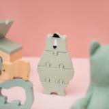 Puzzle formes animaux en bois - Mr. Polar Bear