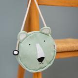 Round purse - Mr. Polar Bear