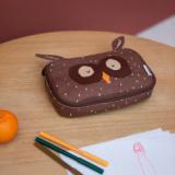 Pencil case rectangular - Mr. Owl