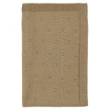 Knitted blanket | 75x100cm - Sand