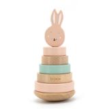 Wooden stacking toy - Mrs. Rabbit