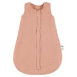 Muslin sleeping bag | 90cm - Bliss Coral