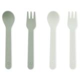 PLA spoon/fork 2-pack - Olive