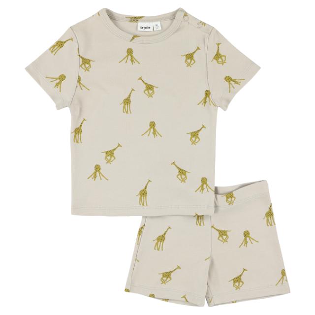 Pyjama 2 pieces short - Groovy Giraffe