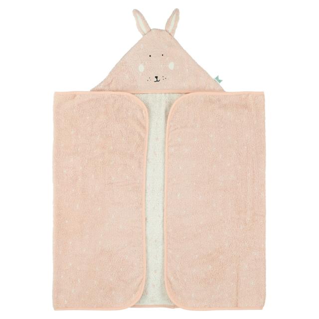 Hooded towel | 70x130cm  - Mrs. Rabbit