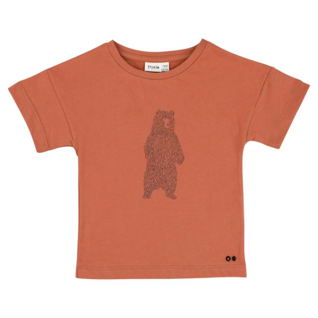 T-Shirt mit kurzen Ärmeln - Brave Bear