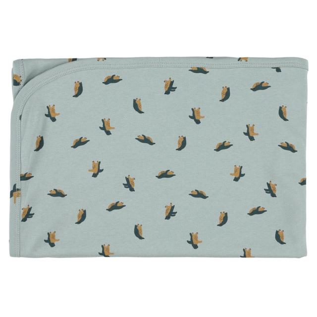 Katoen deken | 75x100cm - Peppy Penguins