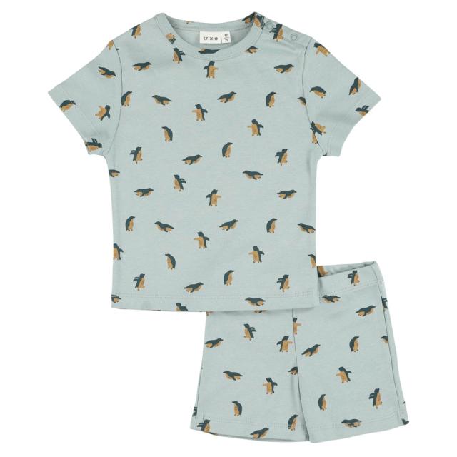 Pyjama 2 pieces short - Peppy Penguins