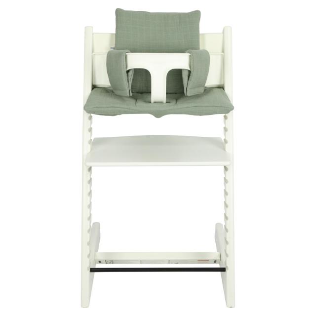 High chair cushion | TrippTrapp - Bliss Olive