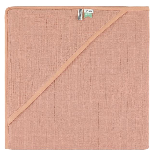 Hooded towel - Bliss Coral