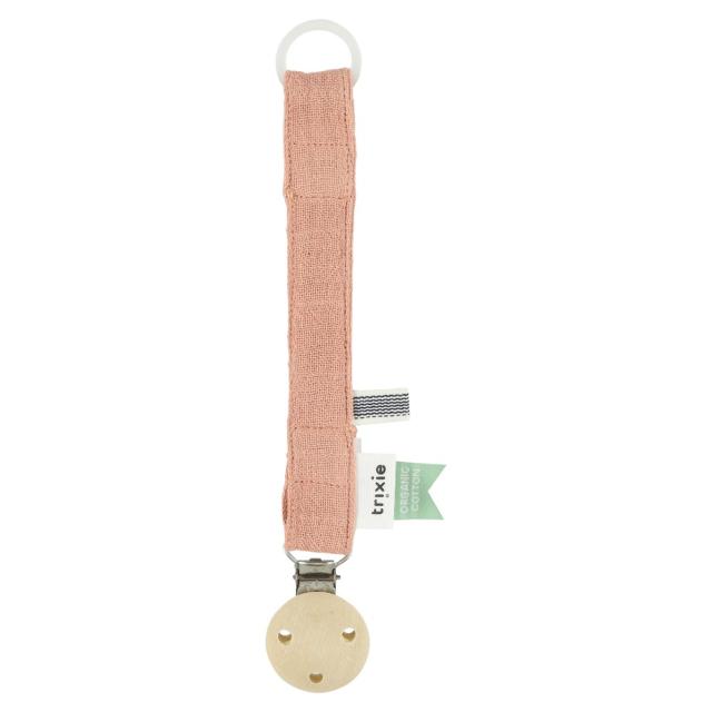 Pacifier clip - Bliss Coral