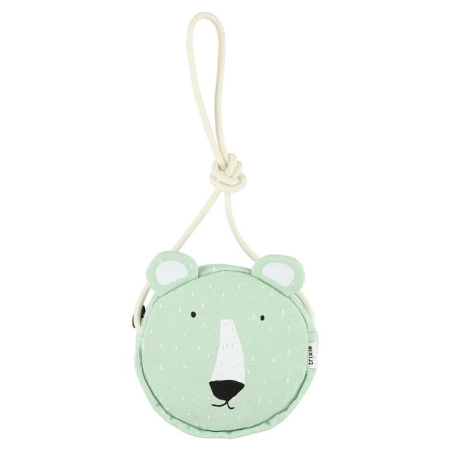 Round purse - Mr. Polar Bear
