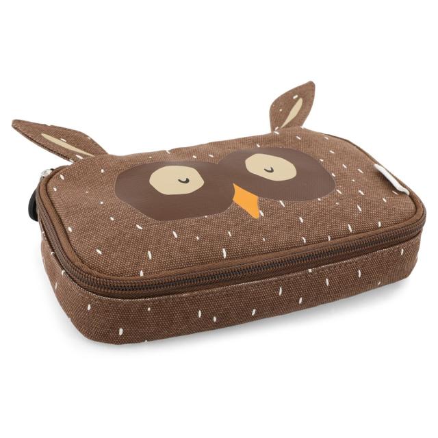 Pencil case rectangular - Mr. Owl