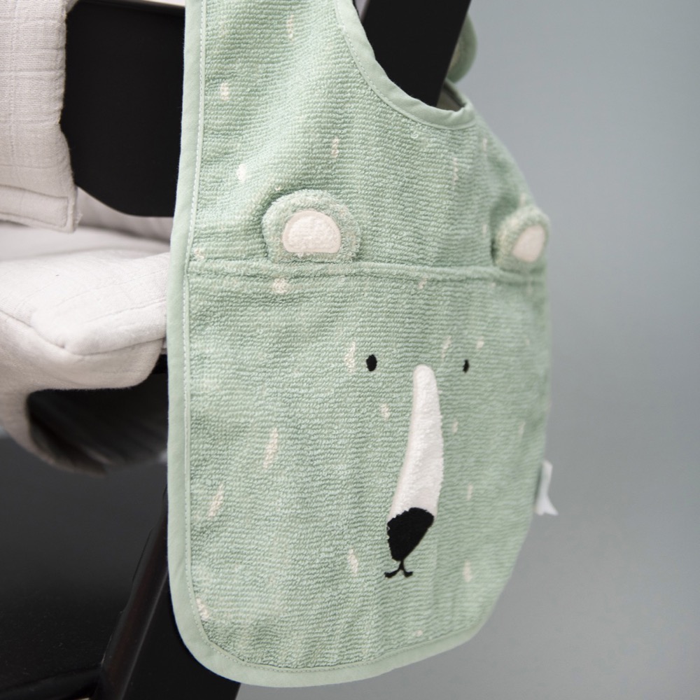 TRIXIE Mealtime Bib - Mr. Polar Bear