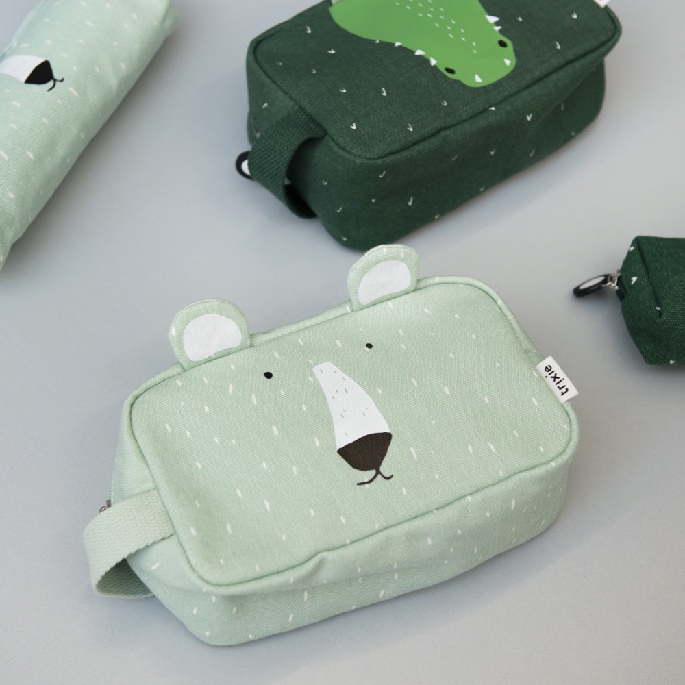TRIXIE Pencil case rectangular - Mr. Polar Bear