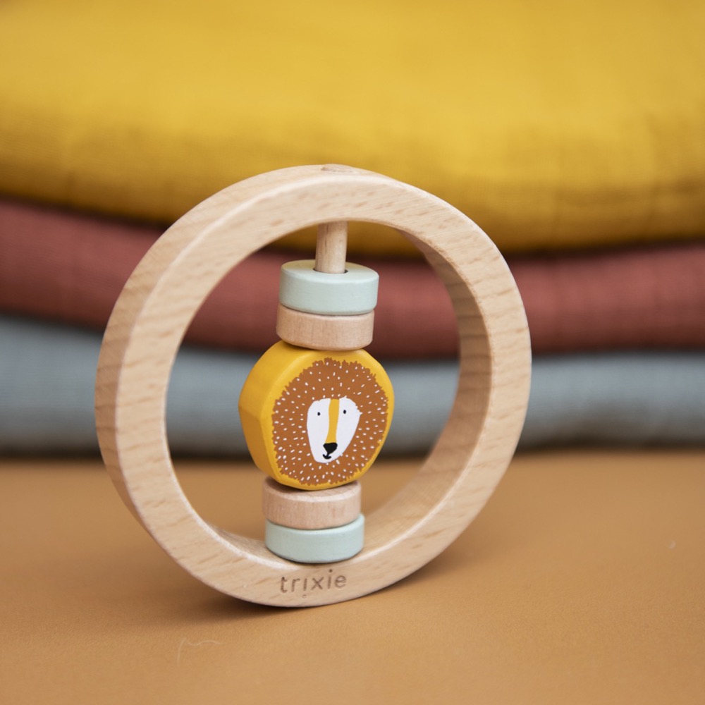 TRIXIE Round Rattle - Mr. Lion