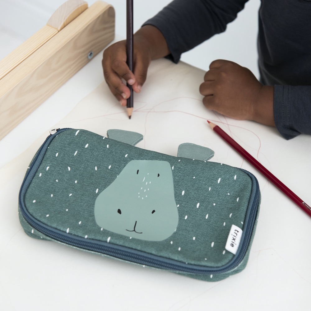 TRIXIE Pencil case rectangular - Mr. Hippo