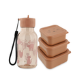 Schoolset - Tritan™ drinkfles & snackbox - Mrs. Cat