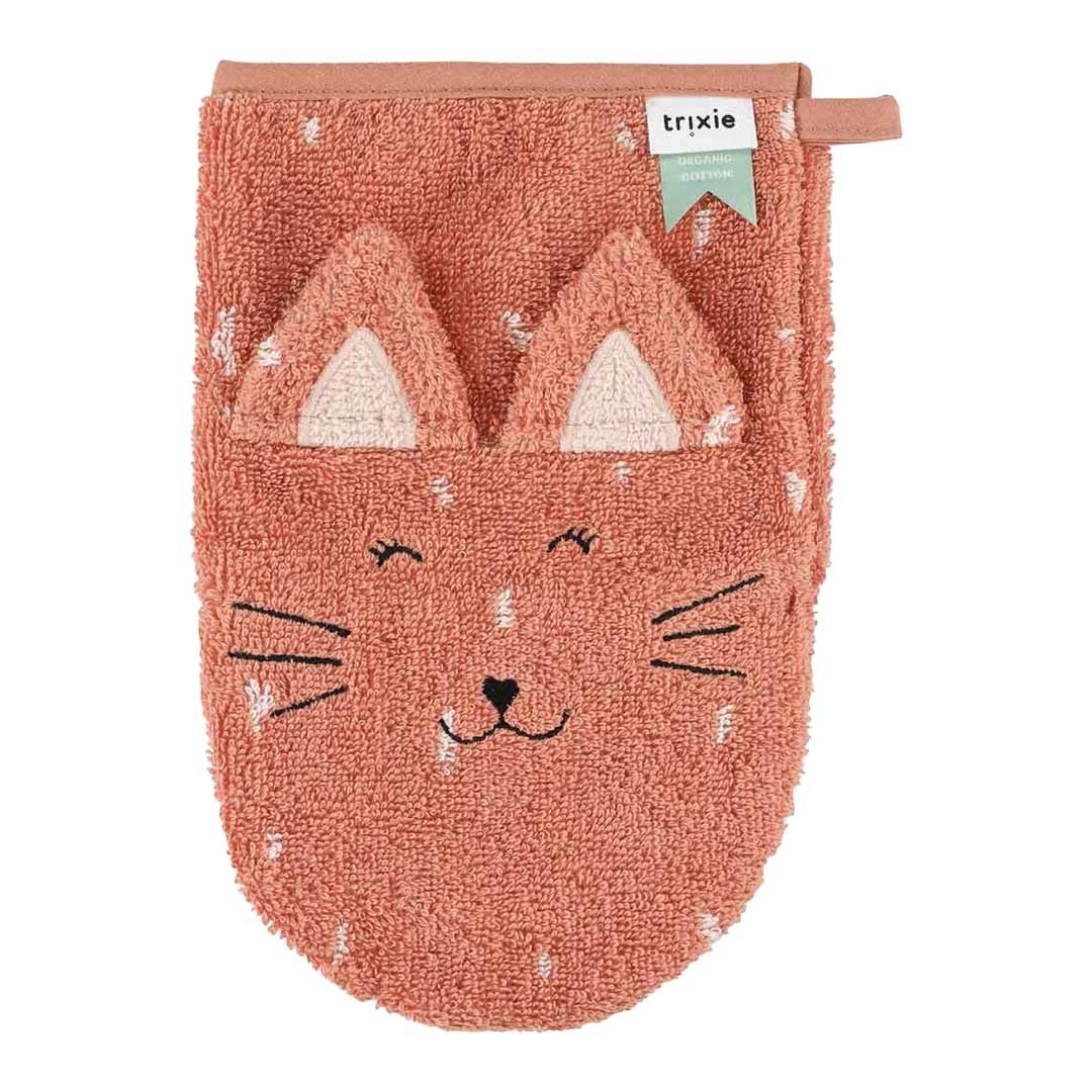 Washandje 2-pack | Mrs. Cat - Mrs. Peacock