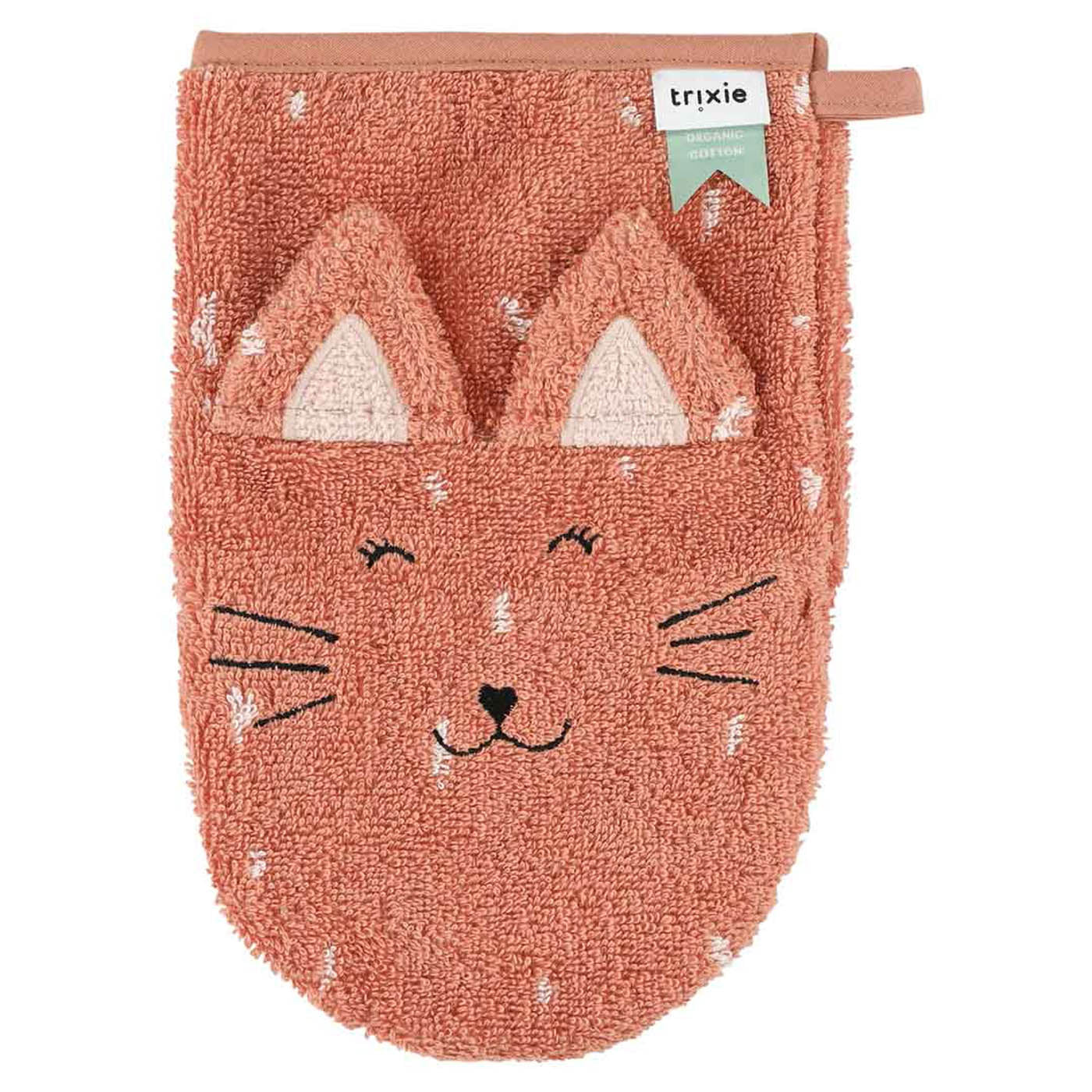 Washandje 2-pack | Mrs. Cat - Mrs. Rabbit