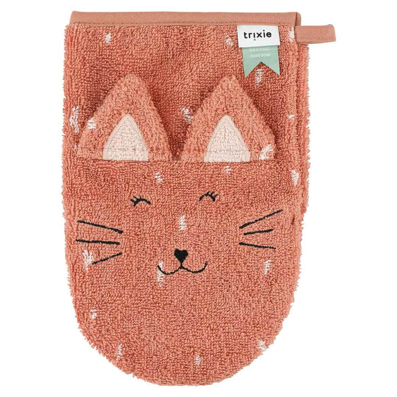 Washandje 2-pack | Mrs. Cat - Mrs. Rabbit