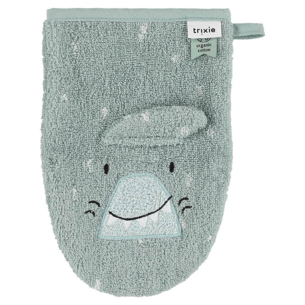 Washandje 2-pack| Mr. Shark - Mr. Dino