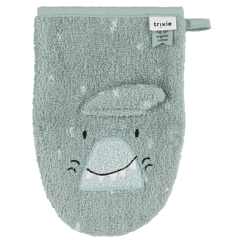 Washandje 2-pack| Mr. Shark - Mr. Dino