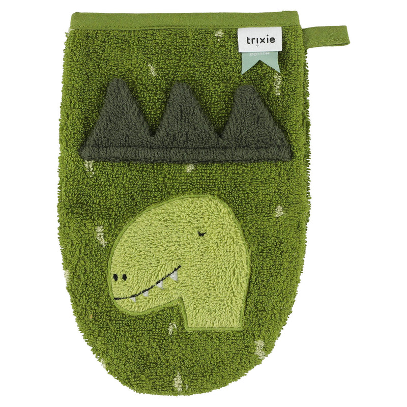 Washandje 2-pack| Mr. Shark - Mr. Dino