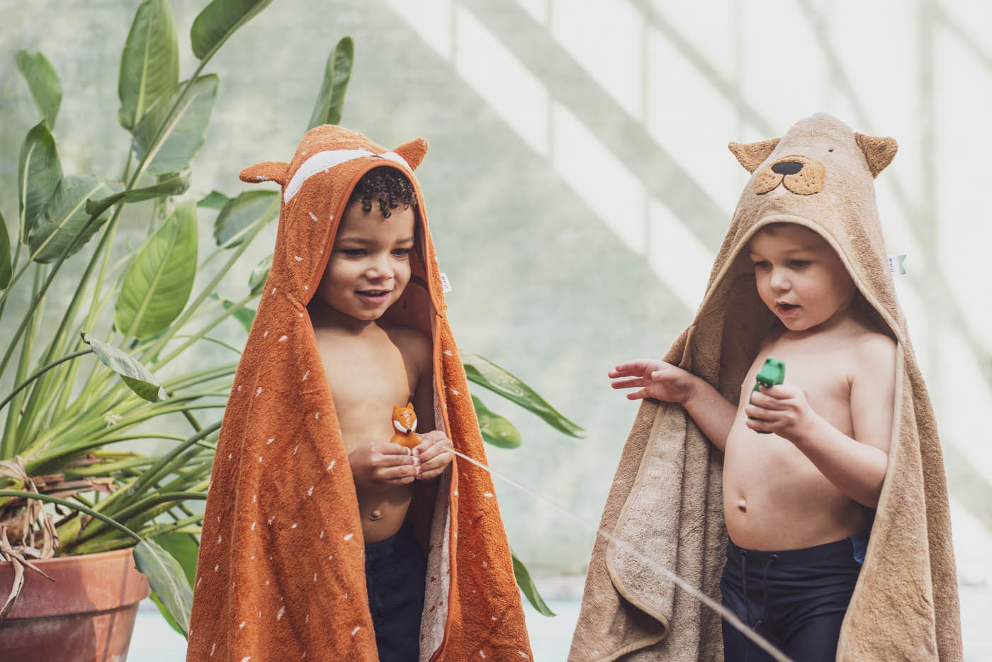 Badcape | 70x130cm - Mr. Fox
