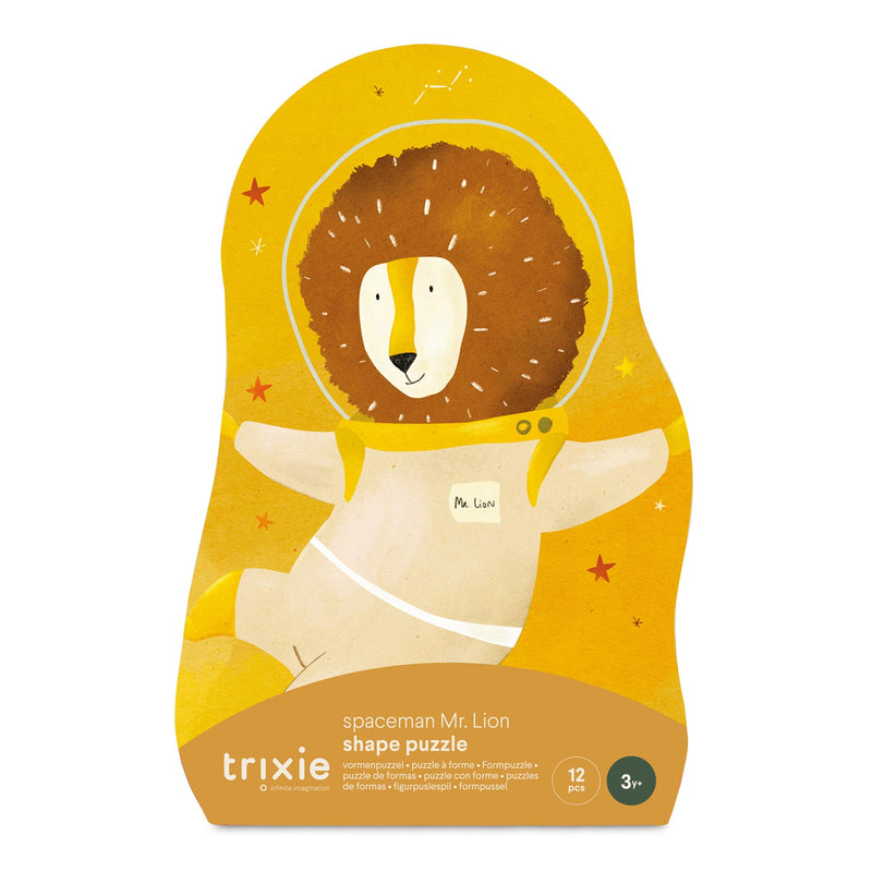 Puzzle à forme - Astronaute Mr. Lion - 12pcs