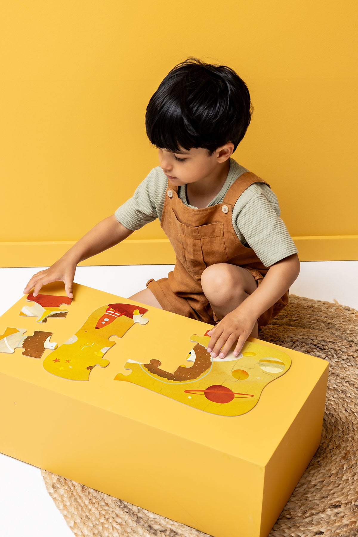 Puzzle à forme - Astronaute Mr. Lion - 12pcs