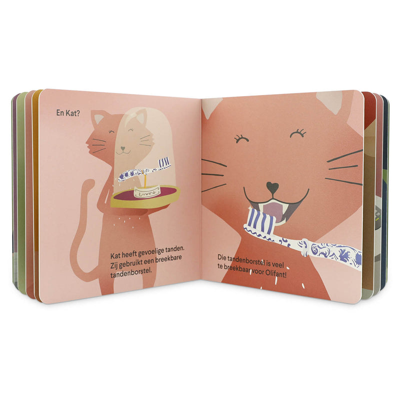 Verhalenboek - Olifant haar tanden zijn vuil NL