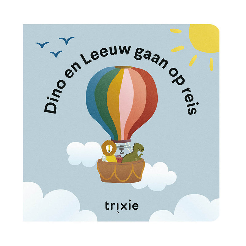 Verhalenboek - Dino en leeuw gaan op reis NL