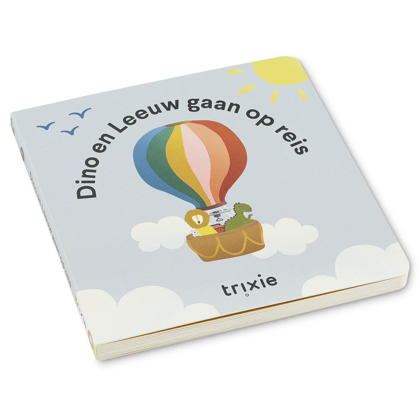 Verhalenboek - Dino en leeuw gaan op reis NL