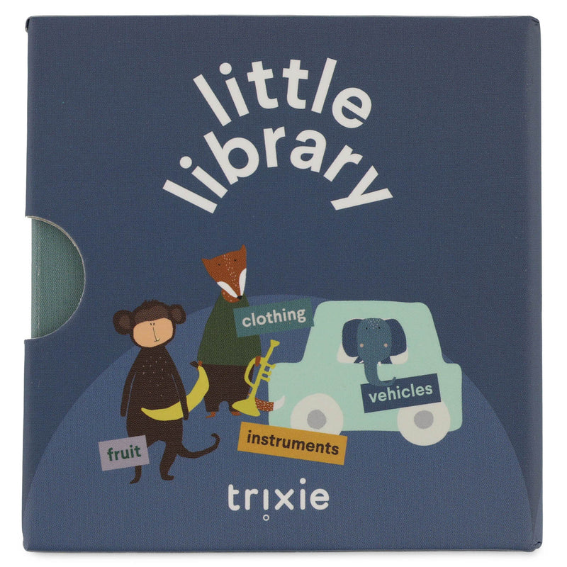 Kleine bibliotheek - Kleding, Fruit, Voertuigen, Instrumenten