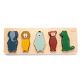 Houten vormenpuzzel